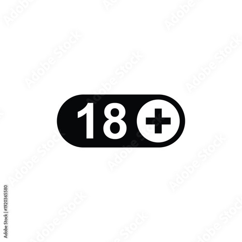 vector logo sets age limit sign, underage restriction, prohibition icon, age icon 1, 3, 6, 12, 14, 17, 18, 21, 24 years and above.