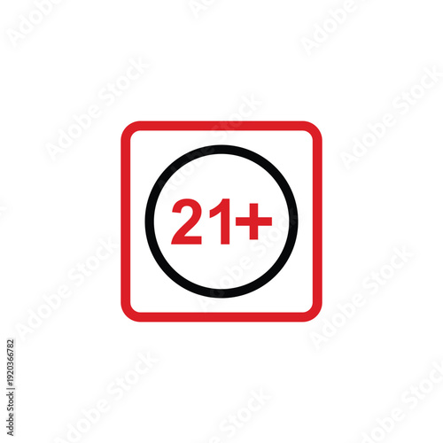 vector logo sets age limit sign, underage restriction, prohibition icon, age icon 1, 3, 6, 12, 14, 17, 18, 21, 24 years and above.