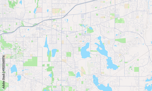 Foto Lacey Washington map