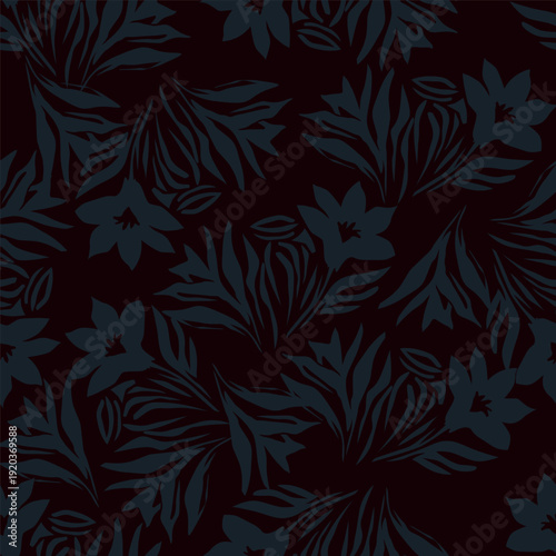 Seamless pattern from bouquet cute floral Traditional ornament yellow floral pattern,Abstract seamless simple floral pattern. Flower pattern. Spring pattern. used for textile, wallpaper, card 
