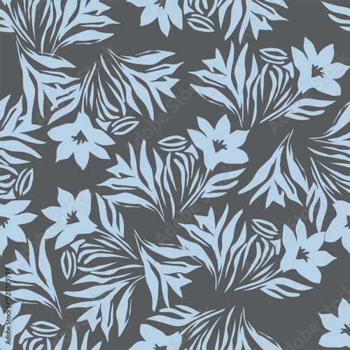 Seamless pattern from bouquet cute floral Traditional ornament yellow floral pattern,Abstract seamless simple floral pattern. Flower pattern. Spring pattern. used for textile, wallpaper, card 
