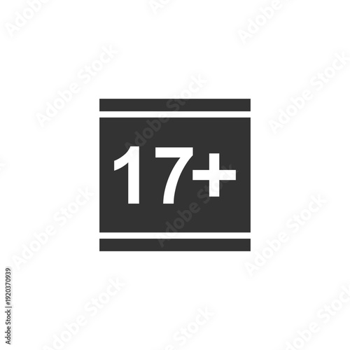 vector logo sets age limit sign, underage restriction, prohibition icon, age icon 1, 3, 6, 12, 14, 17, 18, 21, 24 years and above.