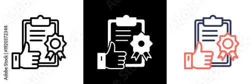 High Standards triple icon