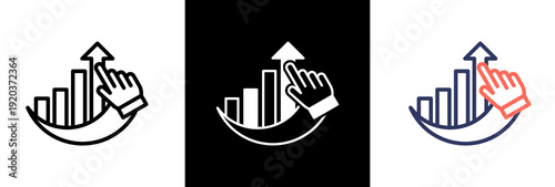 Performance Improvement triple icon