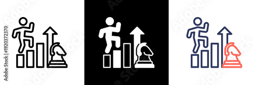 Succes Strategies triple icon