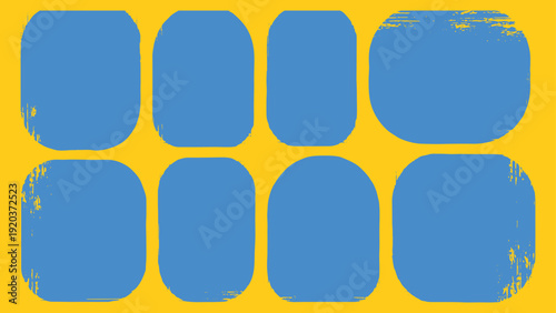 Collection of outline icons representing various cardboard boxes in different states like open closed stacked and with shipping symbols conveying logistics and delivery services