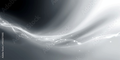 Abstract blue background design with light wave patterns and flowing digital curves creates a motion texture wallpaper for an artistic backdrop