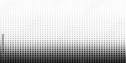 Abstract metallic grid background with dotted pattern
