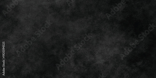 Dark Gray Abstract Grunge Texture Background; Moody Cement Wall Effect for Portrait Photography Overlay, Cinematic Slate Stone Surface with Subtle Vignette and Smoke Grain Details