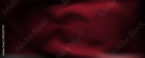 Grainy magenta Red black noisy background, dark vibrant color, gradient banner backdrop design