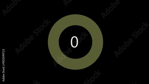 5 Second Countdown animation. Countdown Animation Timer – Digital Countdown Video