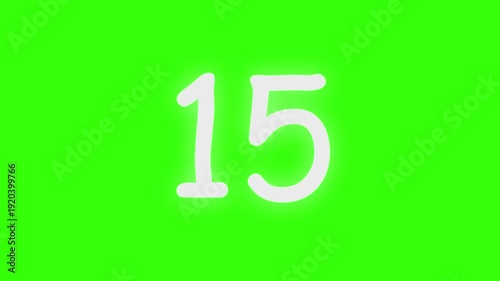 15 Second Countdown animation. Countdown Animation Timer – Digital Countdown Video