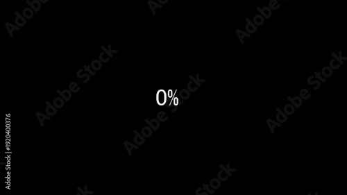 100% Countdown animation. Countdown Animation Timer – Digital Countdown Video