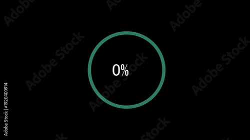 100% Countdown animation. Countdown Animation Timer – Digital Countdown Video