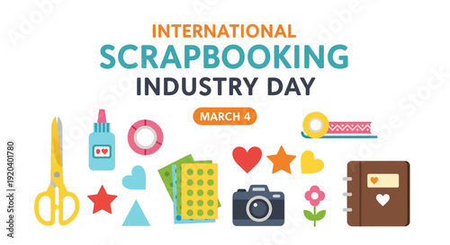 Celebrate International Scrapbooking Industry Day on March 4 with creative crafting tools and supplies