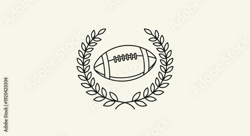 Simple Cannabis Leaf Outline Icon on Isolated White Background.