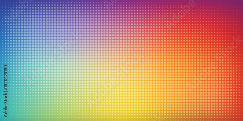 Modern blue and purple wavy halftone background with liquid dot distortion and soft glow.