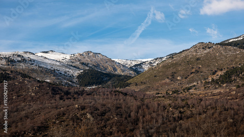 Canvas Print mountains in the mountains
