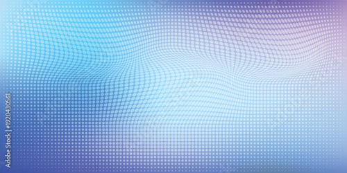 Abstract emerald teal halftone dots pattern on vibrant gradient background.