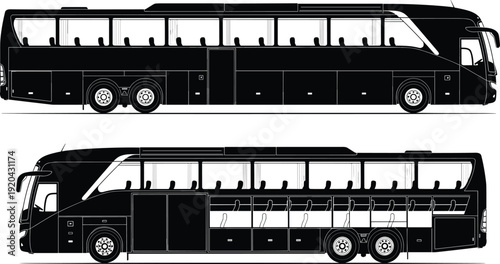 Beautiful cinematic view of large white wind turbines on a green rolling hill during a bright sunny day with blue sky and clouds.