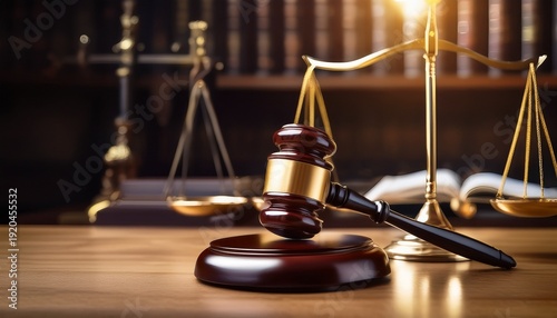 close up shot of the gavel on the judge s desk symbolizing court trials justice and legal decisions in the courtroom the gavel and scales of justice representing law and justice concepts