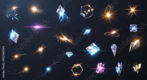 Sparkling Crystals Collection: Magical Gemstone Set