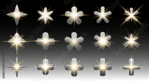 Sparkling Starbursts: Light Effects for Festive Designs