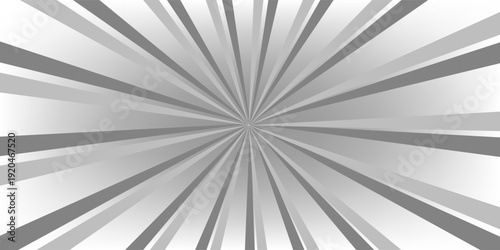 Ray sun light. Sunburst background. Radial circle line. Pattern starburst. Comic beam lines. Sun effect rays. Abstract firework. Concentration stripe. Cartoons lightning style. Vector illustration