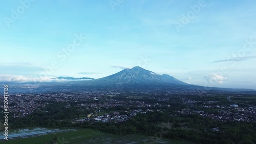 mt arjuno in indonesia