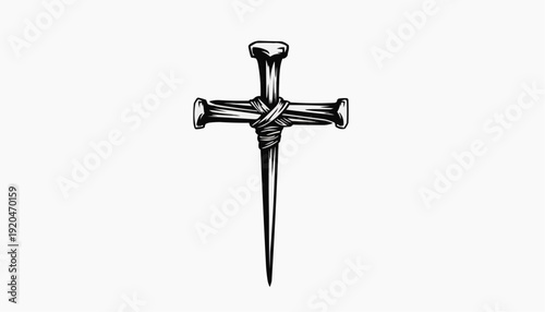 Nail Cross SVG