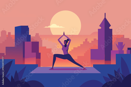 Golden Sandstone Canyon in Sunlight