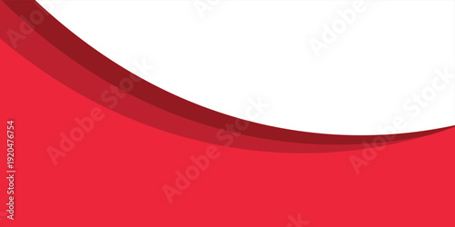 Red abstract wavy presentation background. Vector illustration design for business presentation, banner, cover, web, flyer, card, poster, game, texture, slide, magazine, and powerpoint. eps10