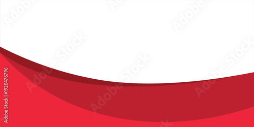 Red abstract wavy presentation background. Vector illustration design for business presentation, banner, cover, web, flyer, card, poster, game, texture, slide, magazine, and powerpoint. eps10