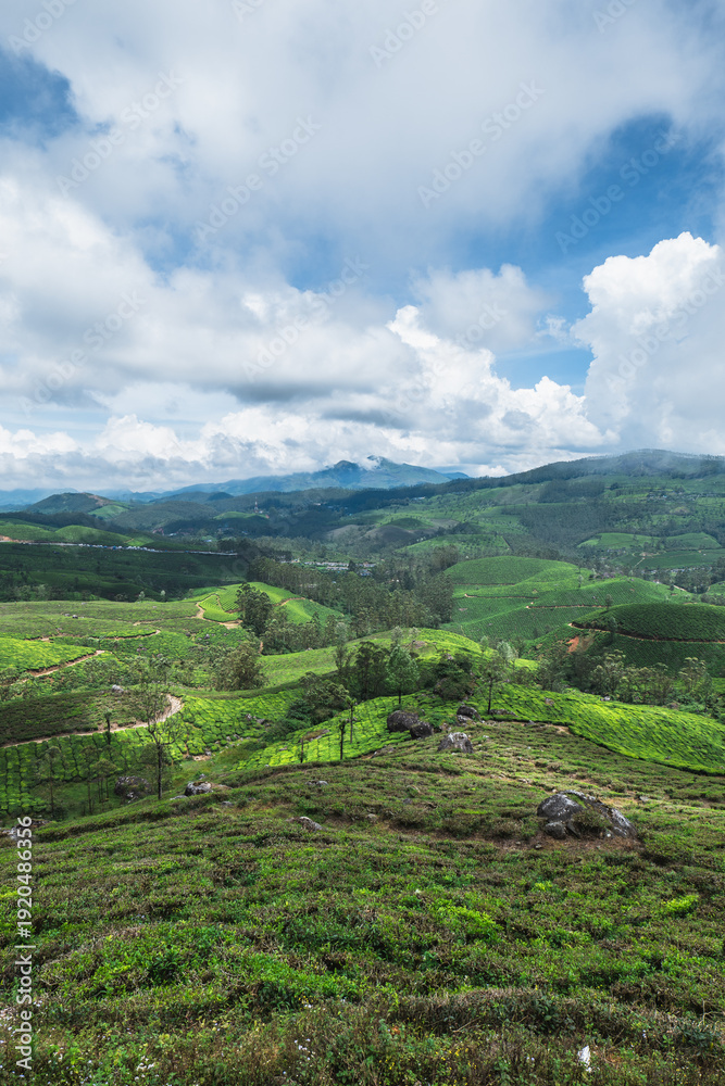 Obraz premium mountain landscape with blue sky