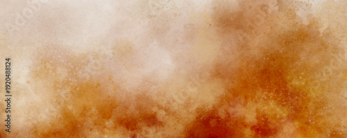 Abstract watercolor art background template. beige brown watercolor backdrop empty space for text, banner, presentation or product display graphic design