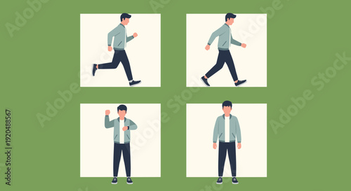 A simple plain green background for versatile use in designs and projects.