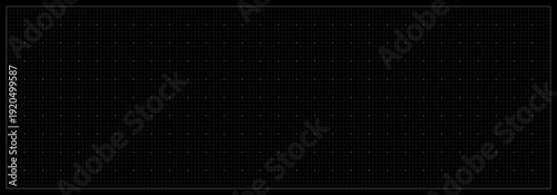 Blueprint black grid, tech vector background