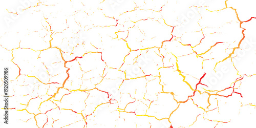 orange and white grunge. Distress overlay texture. Abstract surface dust and rough dirty wall background concept. Worn, torn, weathered effect. Vector illustration,