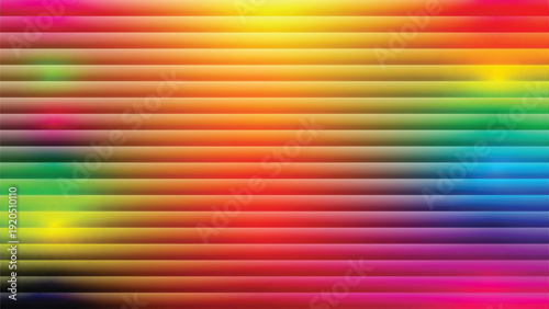 Colorful pencils and straws abstract background