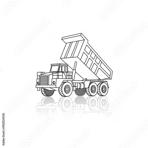 construction machine Tipper icon 