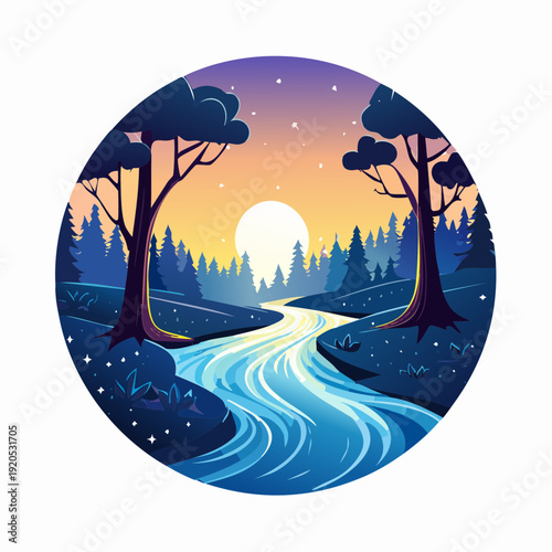 Woman paddling an orange boat on serene water amidst autumn leaves and foliage