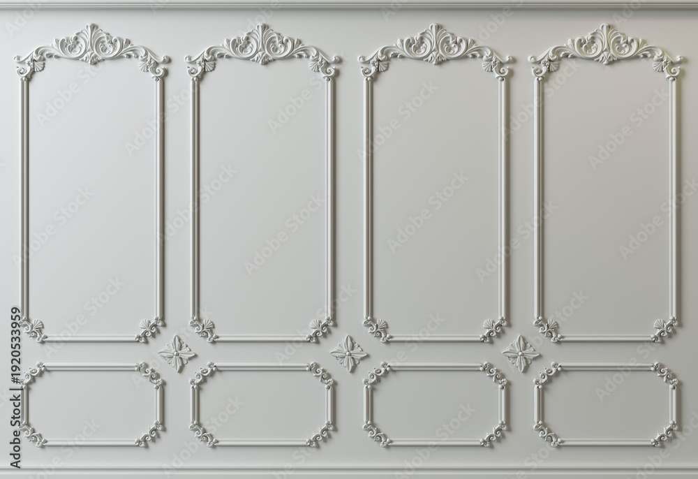 Fototapeta premium Extra large background wooden cabinet wall