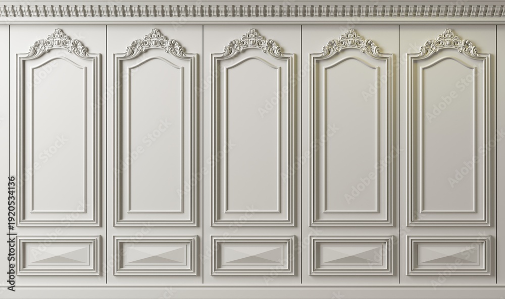 Fototapeta premium Extra large background wooden cabinet wall