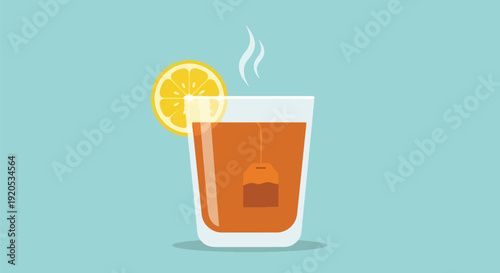 Hot Tea with Lemon and Honey.