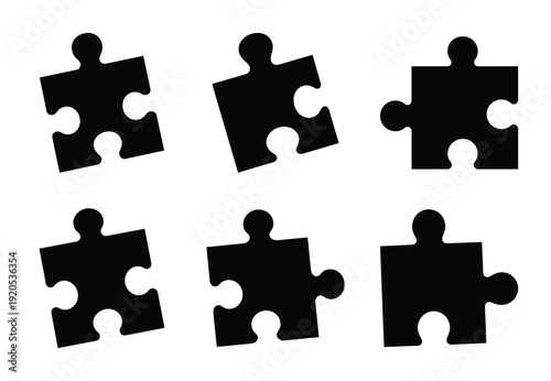 A set of  constriction tools and jigsaw icons