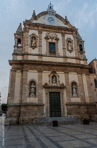 Church of Collegio dei Gesuiti in Alcamo, Trapani, Sicily, Italy, Europe
