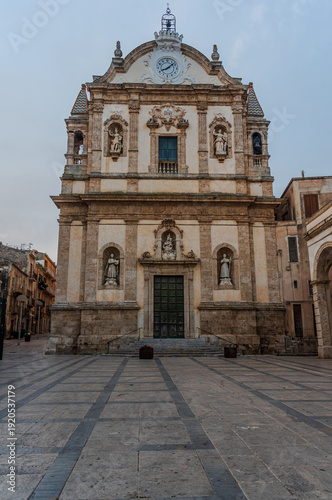 Church of Collegio dei Gesuiti in Alcamo, Trapani, Sicily, Italy, Europe
