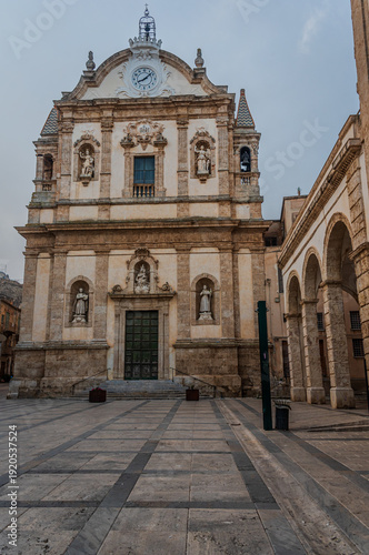 Church of Collegio dei Gesuiti in Alcamo, Trapani, Sicily, Italy, Europe