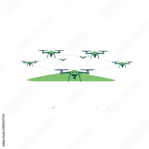 Agricultural Drone Swarm