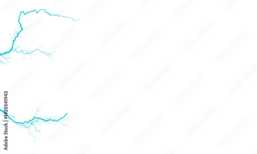Fototapeta premium Teal colored square isolated on a transparent background